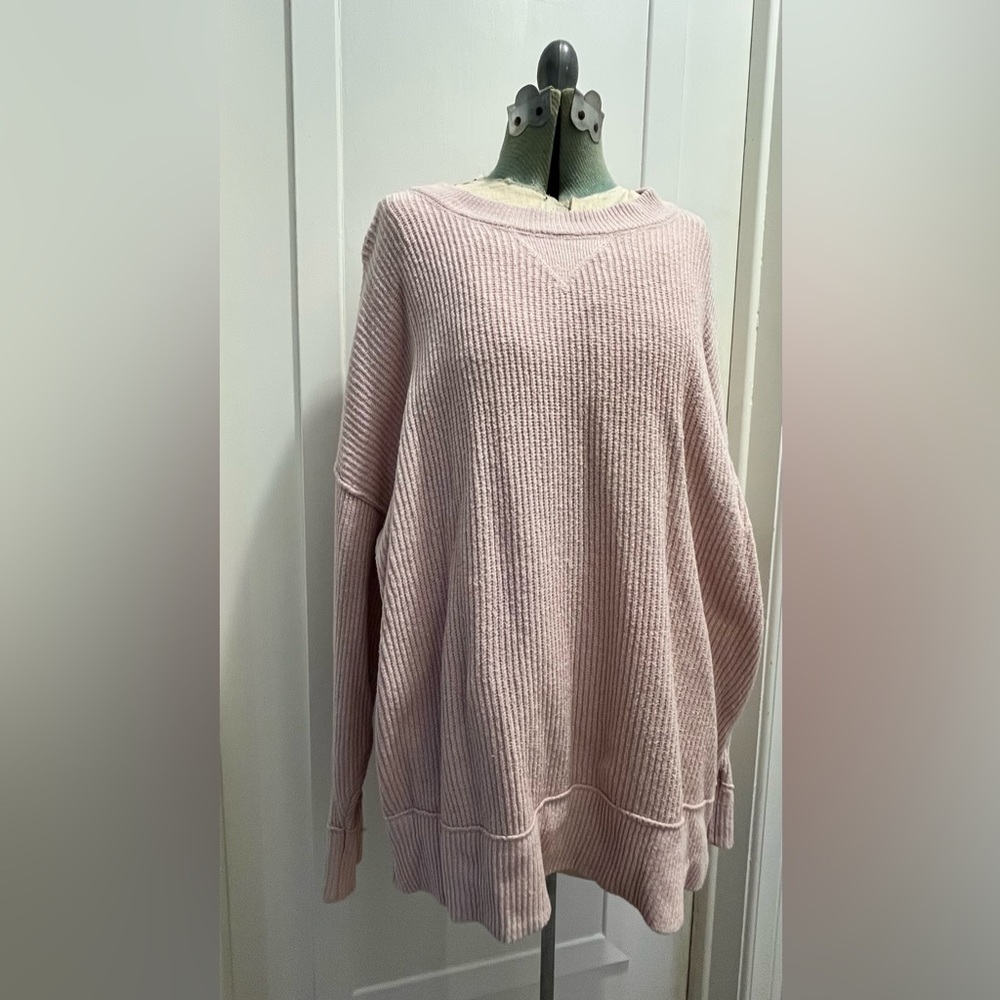 Aerie Cozy Pink Sweater
